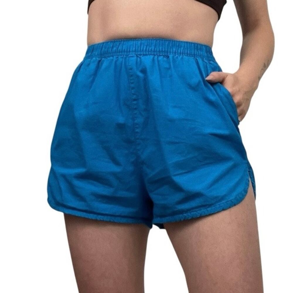Collusion Blue Mini Shorts - Picture 2 of 8